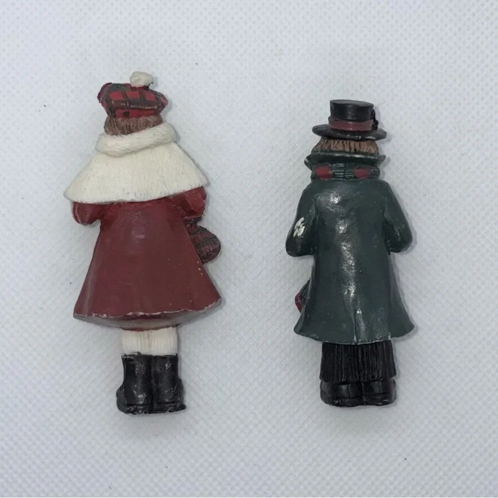 Vintage Lemax Victorian style Holiday Carolers Figurine Set of 4 - Picture 12 of 12